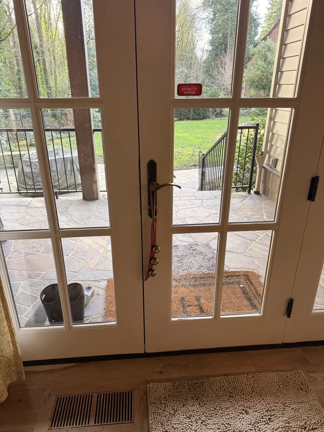 Refinish French doors
