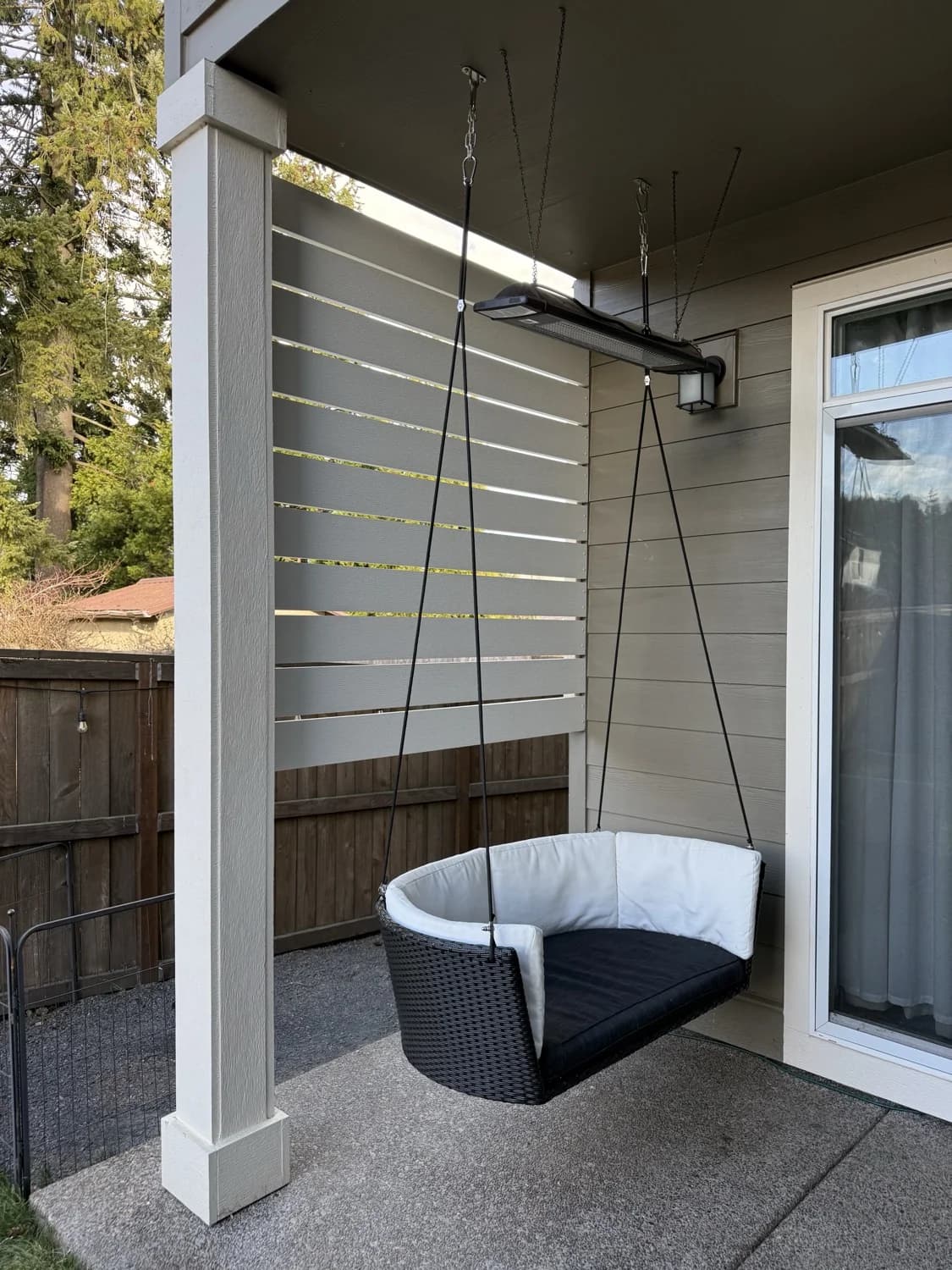 Install a privacy screen