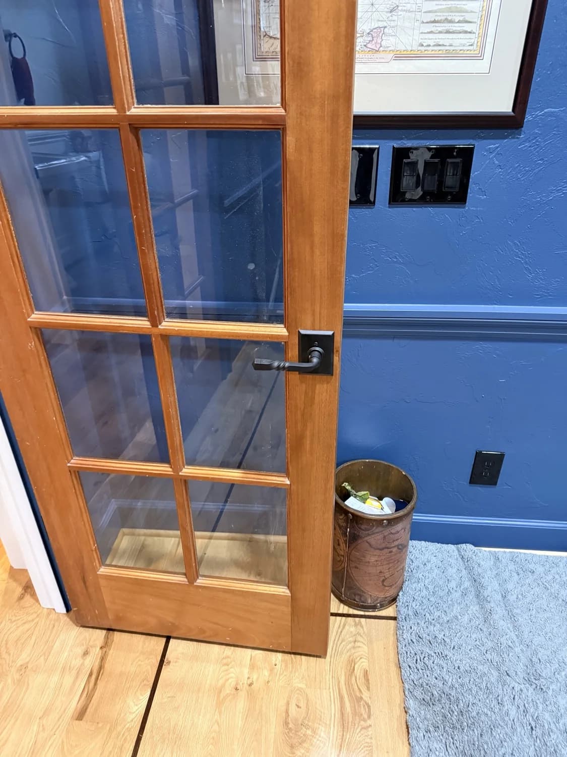 Refinish a door